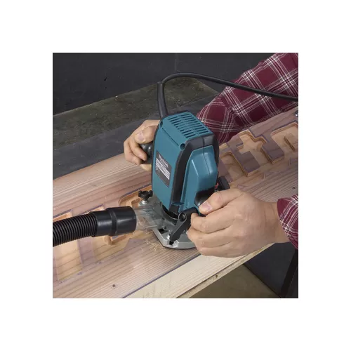 Фрезер ручний Makita висота ходу 35мм, вага 2,7 кг