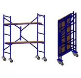 Підмостки гармошка 3 м