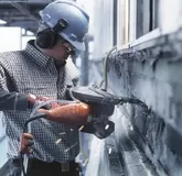 Різьбяр електричний Husqvarna K 4000 Wet, глибина різу - 125 мм