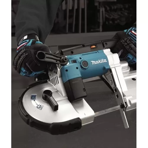 Стрічкова пила Makita 2107 FK, Глибина різу - 120 мм