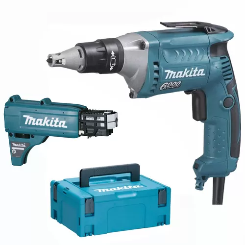 Мережевий шуруповерт для гіпсокартону Makita FS6300JX2