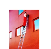 Драбина універсальна з трьома секціями, висота від 4 до 6м