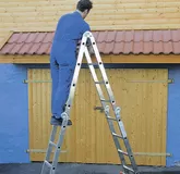 Драбини трансформери (чотирьох секційні) висота до 4,7 м