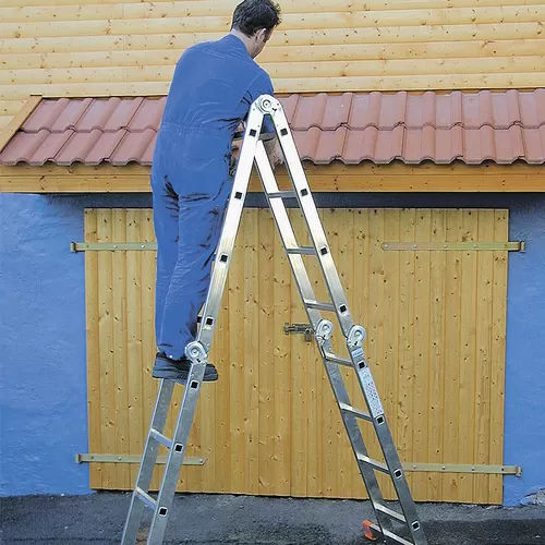 Драбини трансформери (чотирьох секційні) висота до 4,7 м