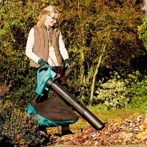 Воздуходувка, садовий пилосос BOSCH 2,5 кВт, потік повітря 85м/с