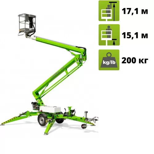Колінчастий причіпний підйомник Niftylift N170